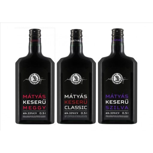 Mátyás Keserű 0,5 liter trió