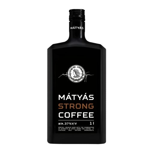 Mátyás Strong Coffee 37% 1L