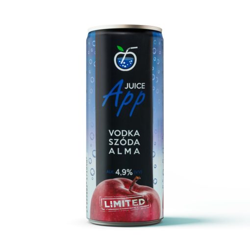 APP JUICE - Vodka-szóda-alma 250ml 